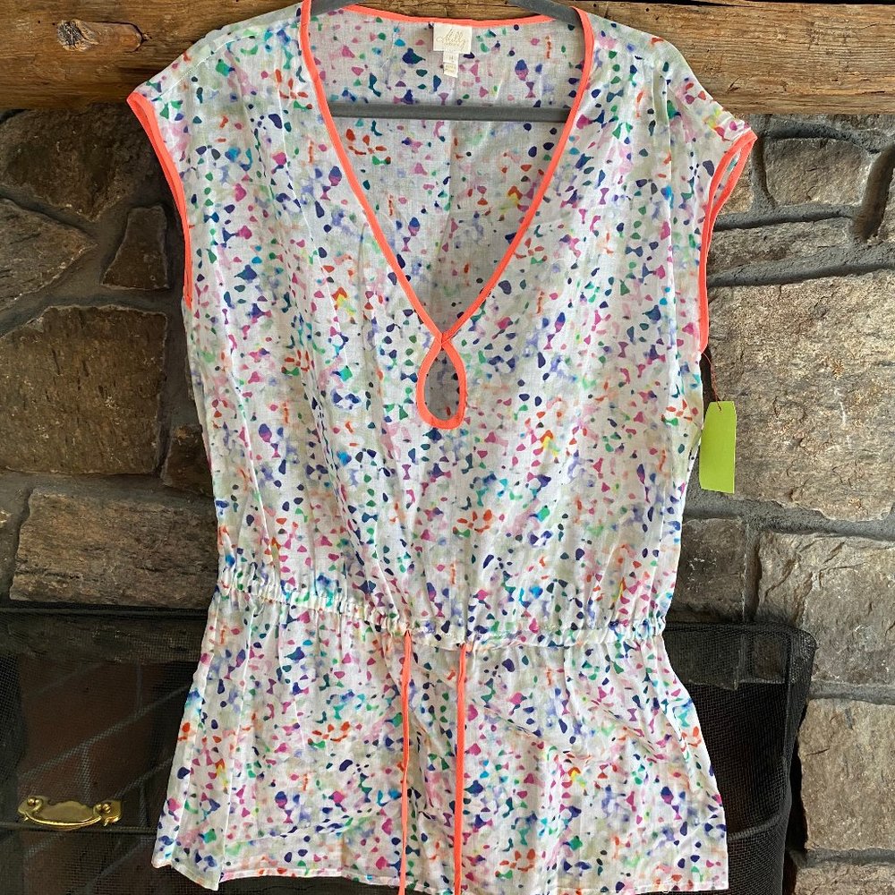 *NWT* Milly Cabana Print Coverup
